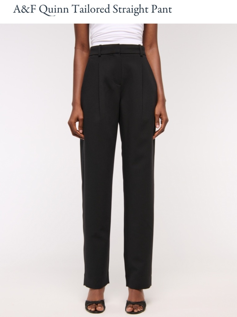 Abercrombie & Fitch Women's Black Tailored Pants